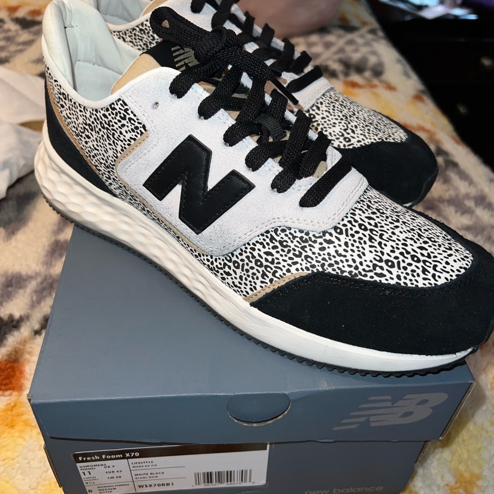 New Balance Women's Fresh Foam X70 Leopard Sneakers